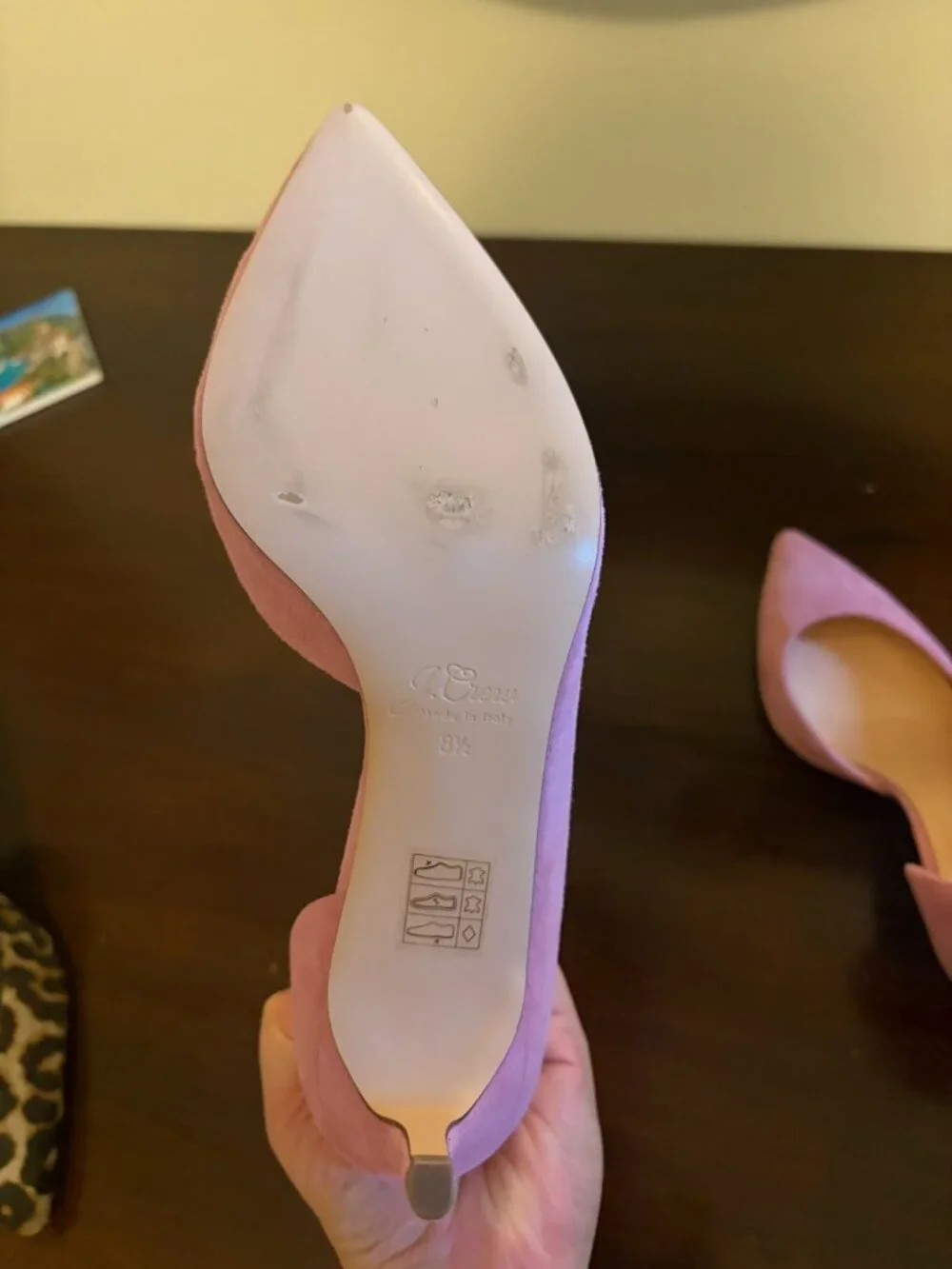J. Crew Lucie Suede Pumps in Pale Guava, Size 8.5